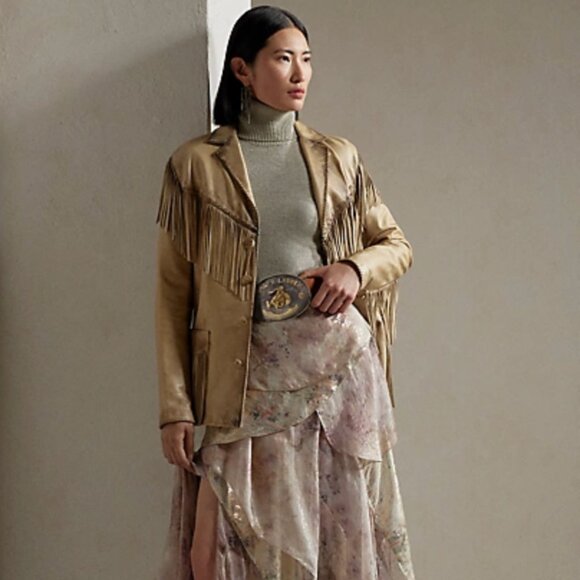 NWT RALPH LAUREN Collection $1300 Purple Label Cashmere Gray turtleneck … - Picture 7 of 15